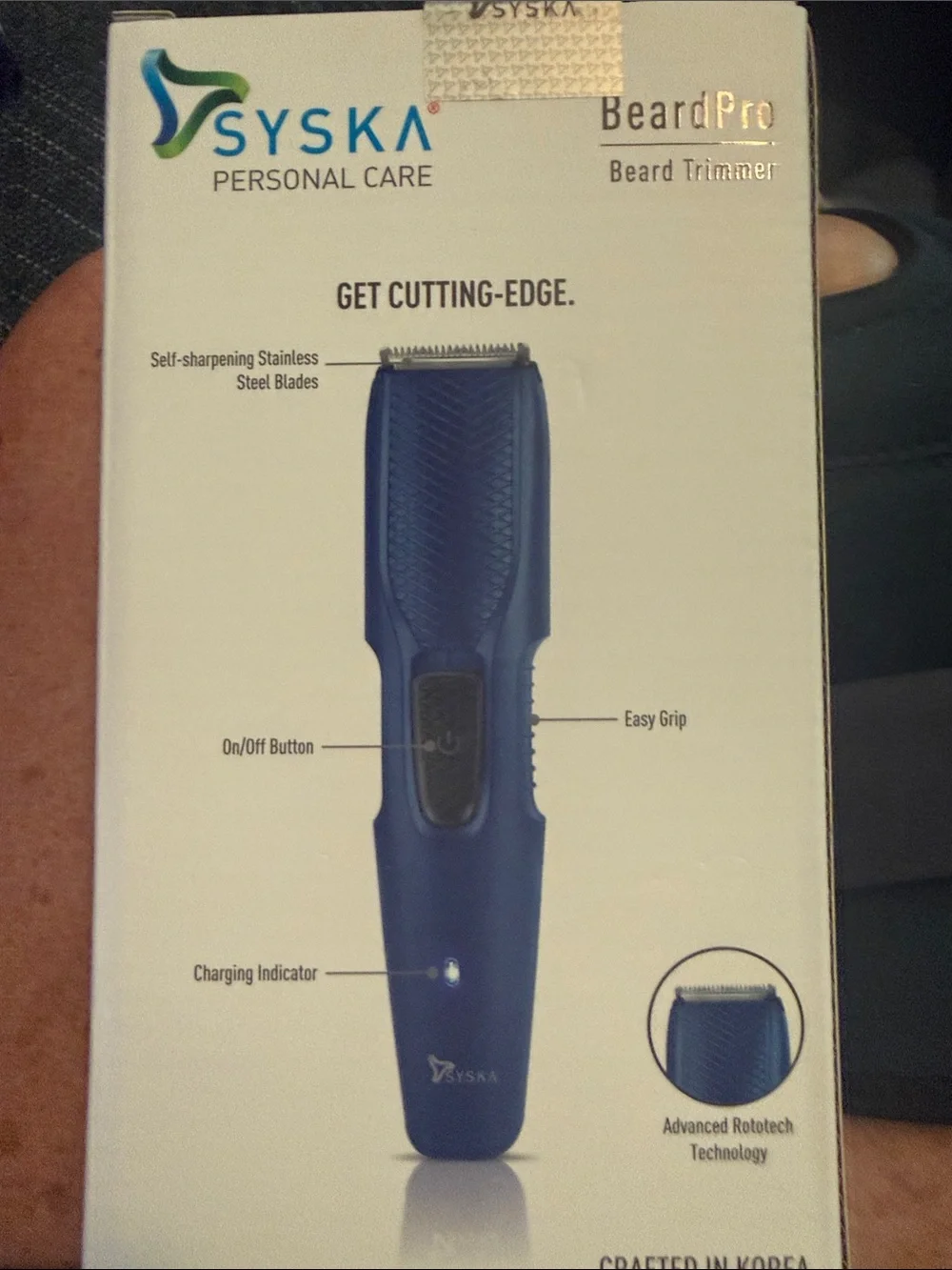 BeardPro HT350U Blue Beard Trimmer